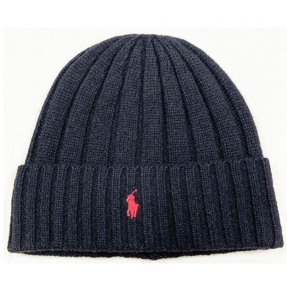 Polo Ralph Lauren Other - Polo Ralph Lauren Signature Merino Cuffed Beanie